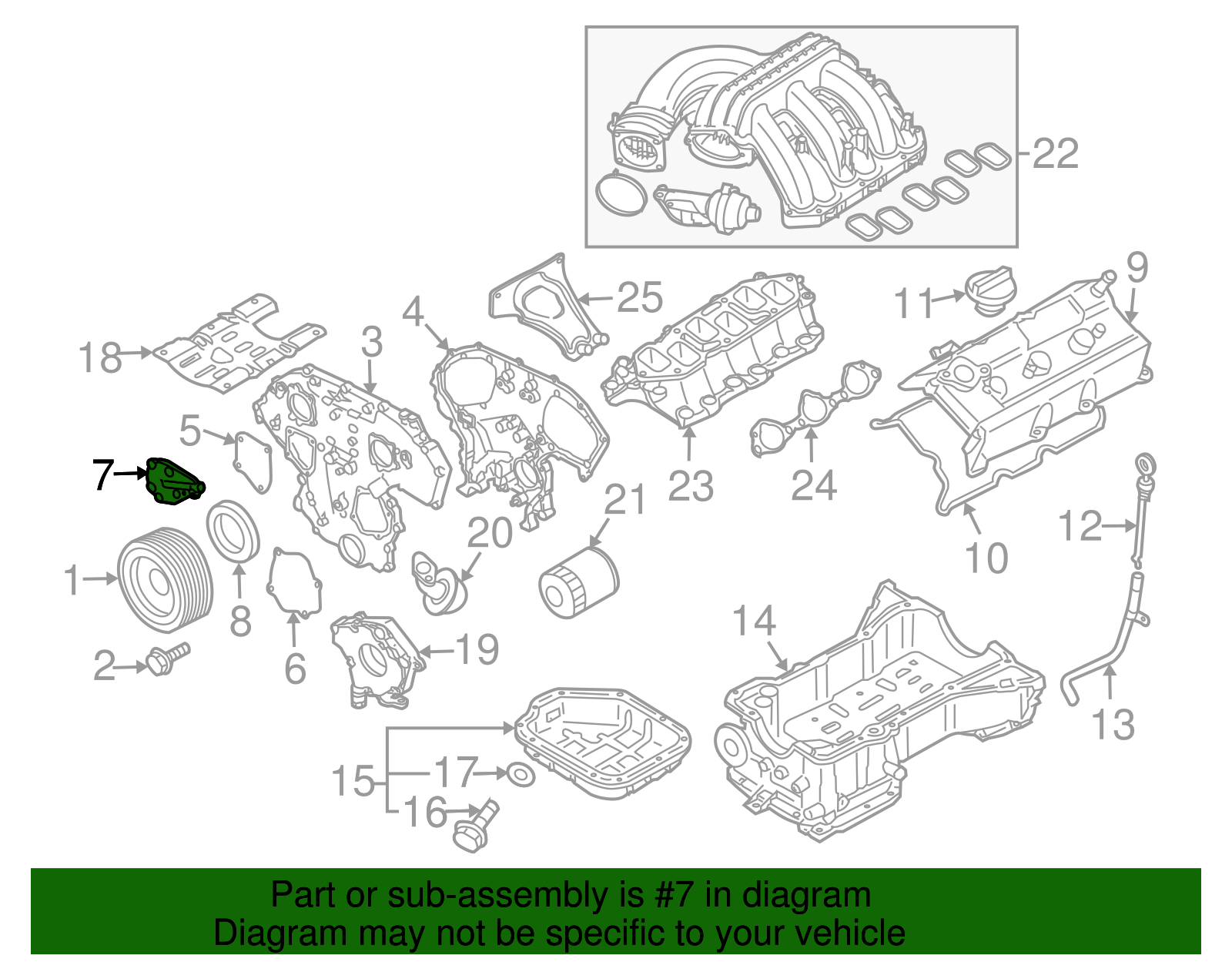2003-2021 Nissan Access Cover 13041-8J10A | Parts for Nissans
