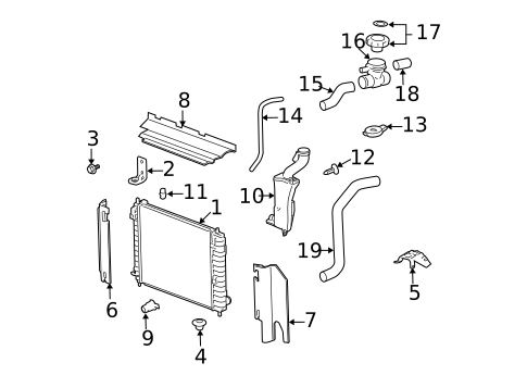 Radiators, Coolers & Related Components for 2007 Chevrolet HHR #0