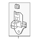 1K1863143B - Body: Front Bracket for Volkswagen Image