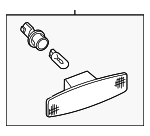 K2S1515F0 - : Side Marker Lamp for Kia: Spectra Image