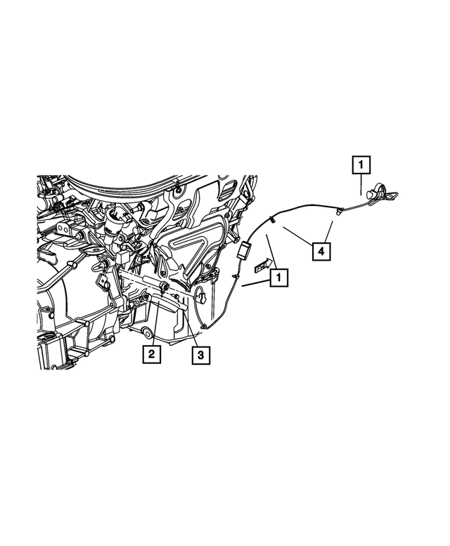 68357824AC - Engine: Engine Block Heater Cord for Mopar Image