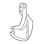 7662152010 - Body: Mud Guard for Toyota: Echo Image