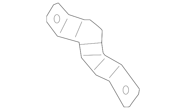 2015-2022 GM Catalytic Converter Brace Bracket 12660447 GM ...