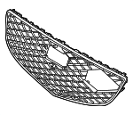 863A0JI000SGG - Body: Grille Assembly for Hyundai Image