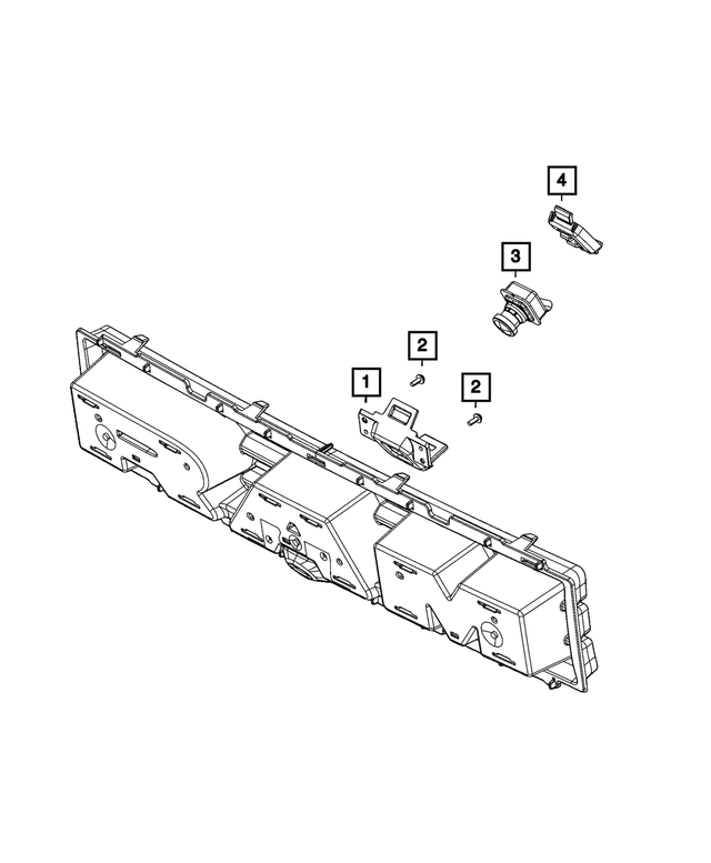 « 68364534AA – Electrical : Camera Support pour Mopar Image »