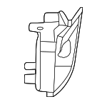 2368853901 - Body: Blind Spot Radar Bracket for Mercedes-Benz Image