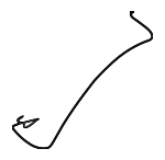 8723A052 - Electrical: Antenna Cable for Mitsubishi Image