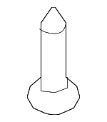 F1EZ00813A - Body: Cup Holder Screw for FORD Image