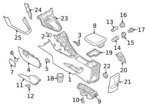Cluster & Switches for 2017 Ford Focus #2
