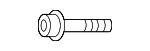 90105A0355 - Engine: Mount Bracket Bolt for Toyota Image