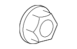 19184277 - Brakes: Axle Nut for GM Image