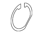 19184285 - Brakes: Bearing Snap Ring for Pontiac: Vibe Image