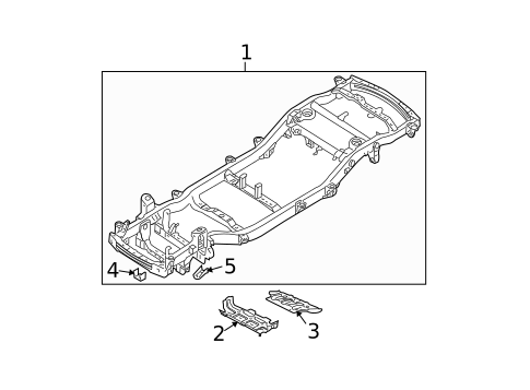 Frame & Components for 2005 Kia Sorento #0