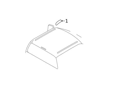 Exterior Trim - Cab for 2016 Ford F-250 Super Duty #0