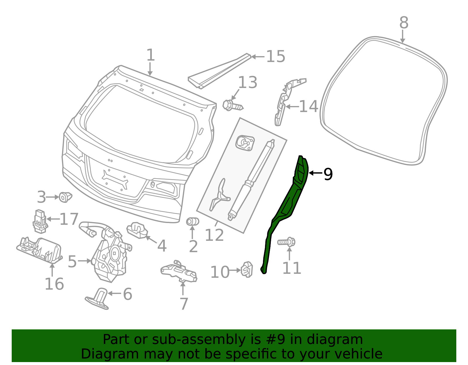 2014-2020 Acura MDX Sensor 74954-TZ5-A01 | OEM Parts Online