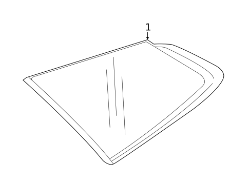 Glass & Hardware for 2024 Buick Enclave #0
