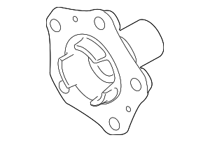 PAE407615 - Suspension: Hub for Porsche Image