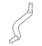 254683CAD0 - Cooling System: Water Hose for Kia: Amanti, Cadenza, Sedona, Sorento, Telluride Image