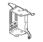 4N0820196L - : A/C Expansion Valve Bracket for Audi: A8 Quattro Image