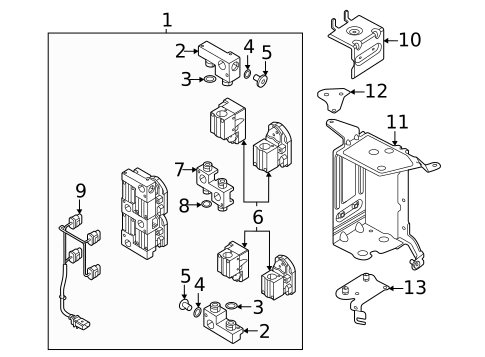 Condenser, Compressor & Lines for 2020 Audi A8 Quattro #1
