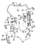 68081096AA - : A/c Suction Line for Mopar Image