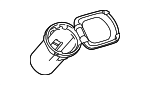 8553578010 - Electrical: 12 Volt Accessory Power Outlet Cover for Lexus Image