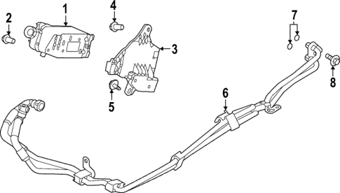 Trans Oil Cooler for 2022 Land Rover Range Rover #0