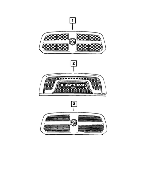 Grilles for 2024 Ram 1500 Classic #0
