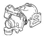 JDE40303 - Air &amp; Fuel Delivery: Turbocharger for Jaguar Image image
