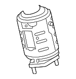 285263C341 - : Inner Shield for Hyundai: Genesis Coupe Image