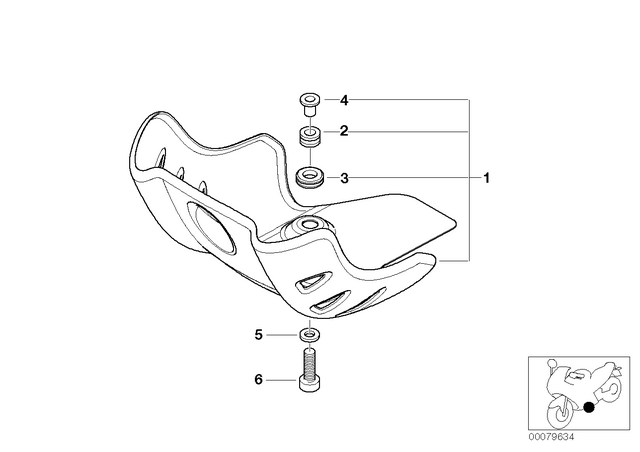 51477655605 - : Aluminum Crash Bar for BMW-Motorrad Image