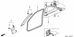 90146SP0000 - Interior/Bumper: SCREW, TAPPING (4X12) (PO) for Acura Image