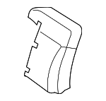 7155130B70 - Body: Seat Back Pad for Lexus: GS350, GS450h, GS460 Image
