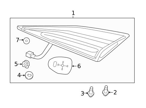 Tail Lamps for 2016 Honda Civic #0