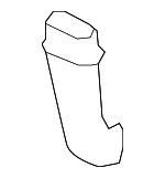 5F9Z7401523BA - Body: Drain Tube for Ford: Flex, Taurus, Taurus X | Lincoln: MKS, MKT | Mercury: Sable Image