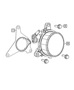 6509659AA - Brakes: Pan Head Screw for Mopar Image