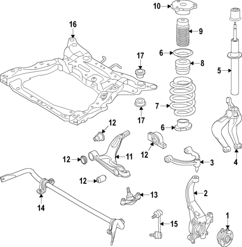 Suspension Components for 2019 Volvo XC90 #2