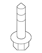 N91231201 - Engine: Side Support Mount Bolt for Volkswagen Image