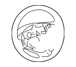 4400A487 - Steering: Steering Wheel for Mitsubishi Image