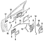 8055316E00 - : Actuator for Nissan Image