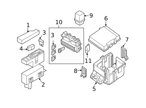 Electrical Components for 2006 INFINITI QX56 #0
