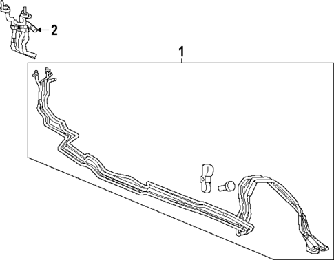 Rear AC Lines for 2025 Buick Enclave #0