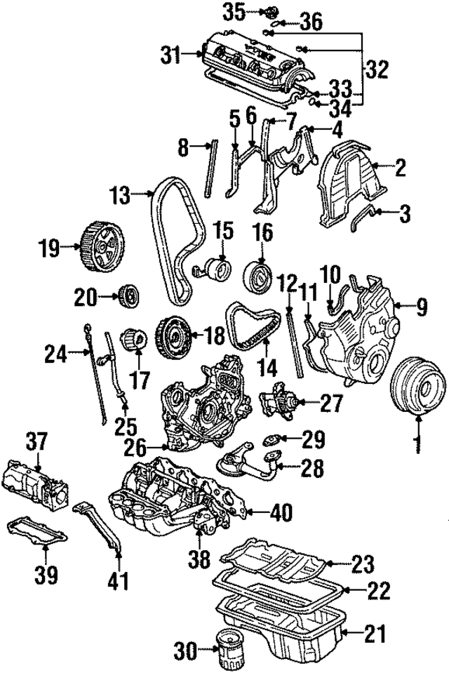 13402PT7A01 - : Pulley for Acura Image