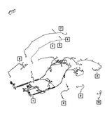 68226495AH - Electrical: Body Wiring for Chrysler: 200 Image
