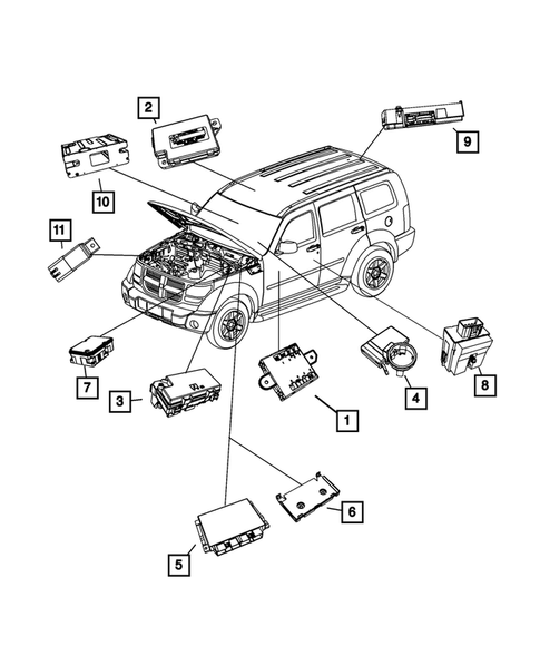 Modules for 2007 Dodge Nitro #0