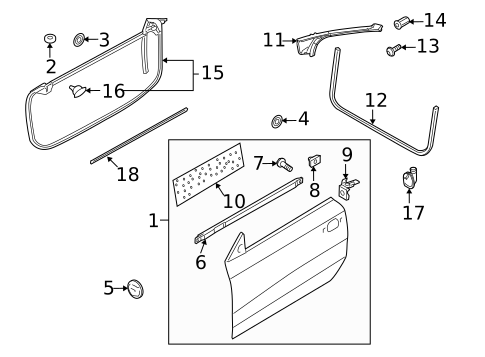 Exterior Trim - Door for 2013 Audi RS5 #0