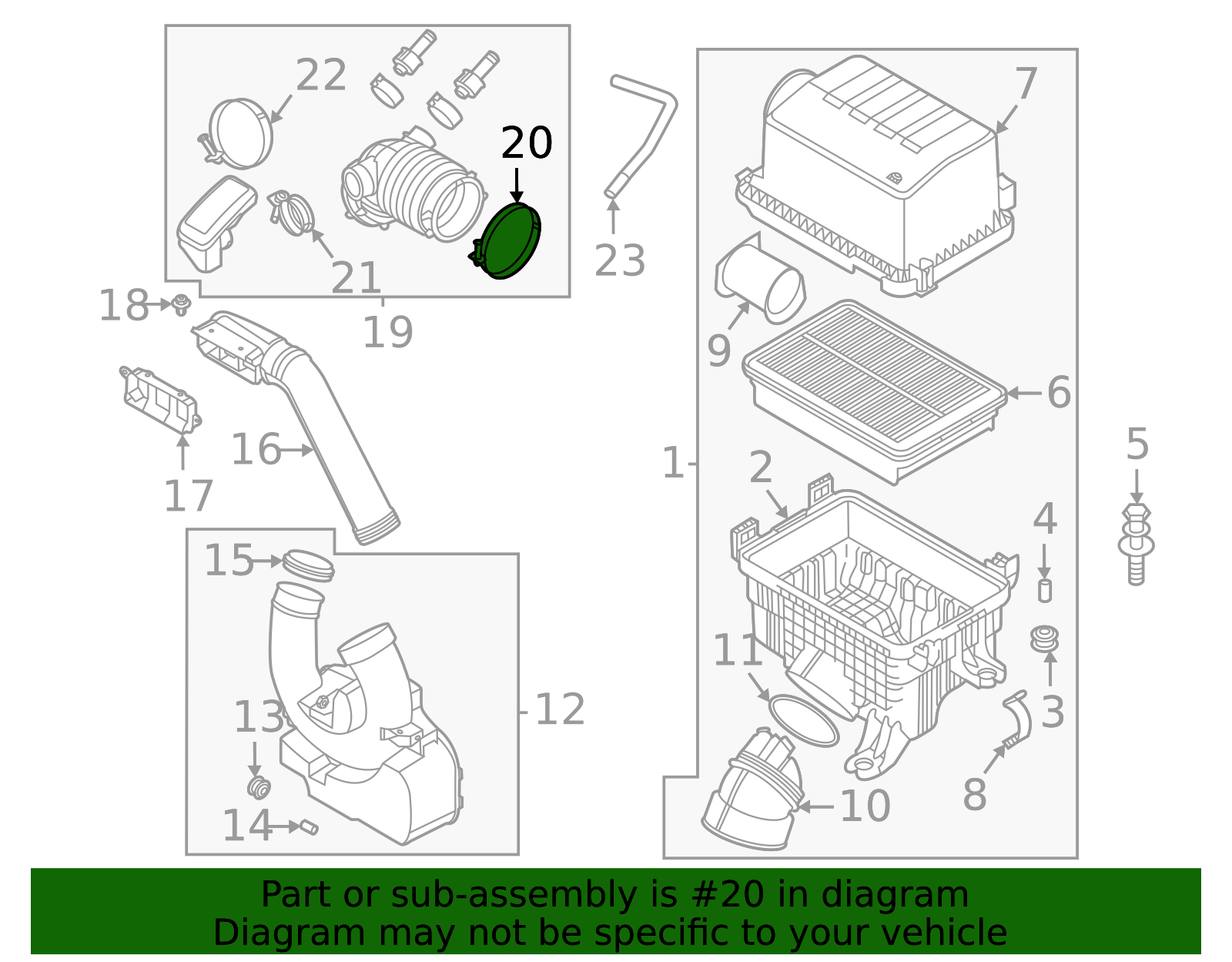 Genuine Kia Air Outlet Duct Clamp – OEM 14711-78006B
