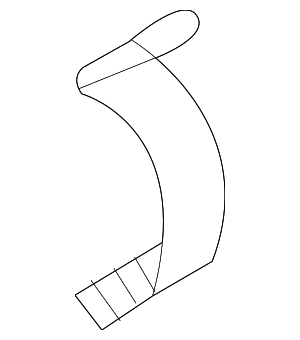 281743J000 - : Air Cleaner Assembly Clamp for Kia: Carnival, Forte, Niro, Rio, Seltos, Sorento, Soul, Sportage, Stinger Image