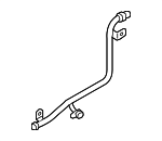 6L121085AF - Cooling System: Water Pipe for Audi: A4, A4 allroad, A4 Quattro, A5 Quattro, A5 Sportback, A6 Quattro, Q5, Q7 Image image