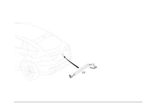 Reversing Camera for 2017 Mercedes-Benz GLE63 AMG S #0
